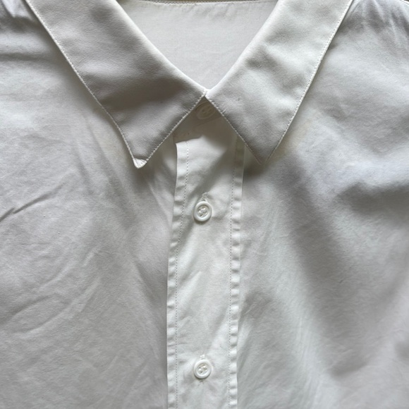 DIOR VINTAGE Christian Dior and Duncan Grant White Dress Shirt - Picture 2 of 9